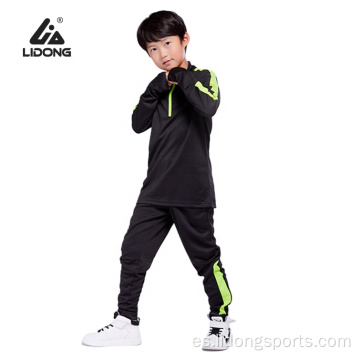 Fashion Wholesale Unisex Track trajes de pistas para niños Sport Wear